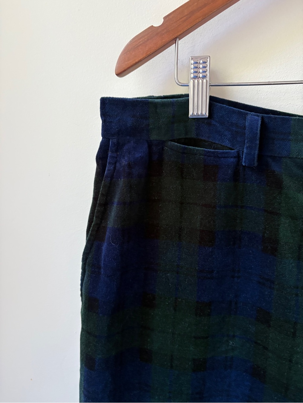 RLR Velvet Blackwatch Plaid Pants - Picture 9 of 14